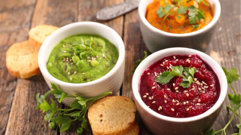 6 food combinations and dips for healthy snacking during weight loss