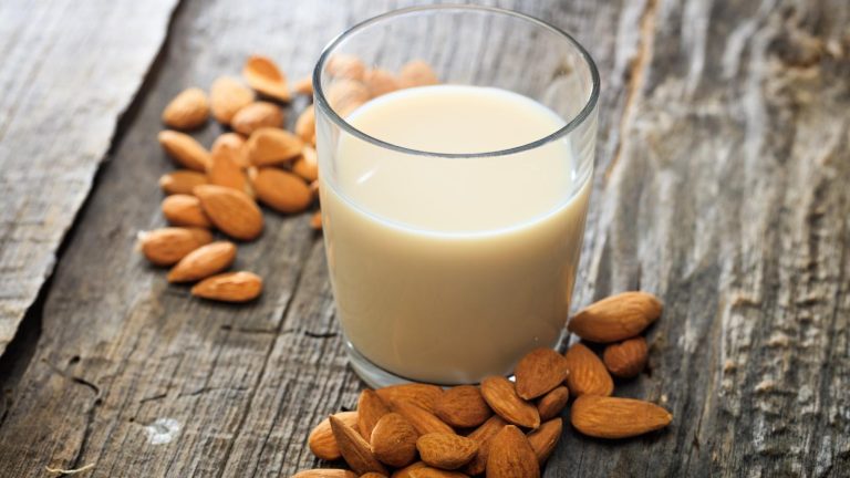 Almond milk benefits for people with sensitive gut