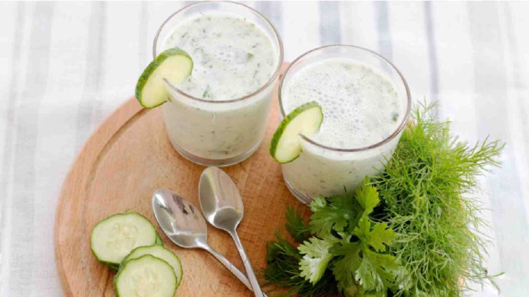 Healthy summer drink: Try this recipe of cucumber chaas