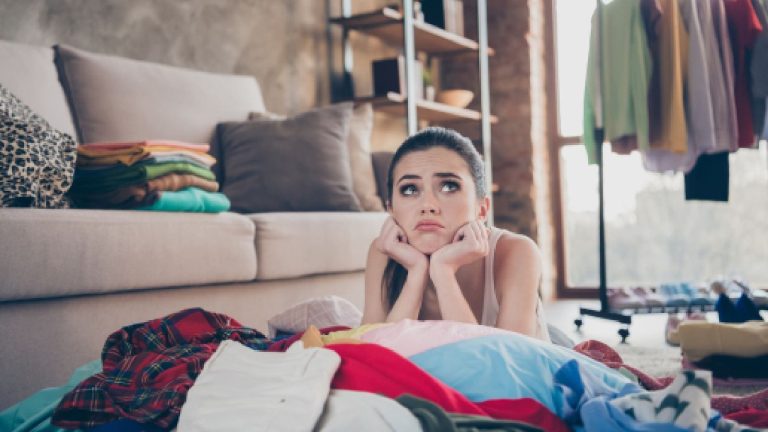 How does clutter lead to anxiety and stress?