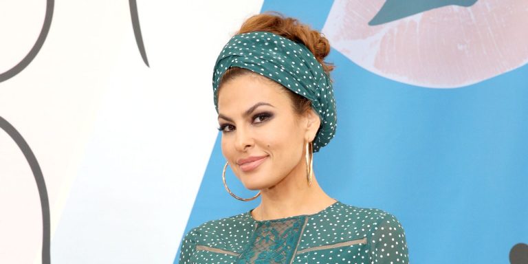 Eva Mendes Says Doing Dishes Is One of Her Favorite Forms of Self-Care