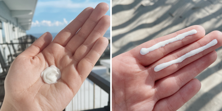 Here’s How Much Sunscreen You Actually Need on Your Face