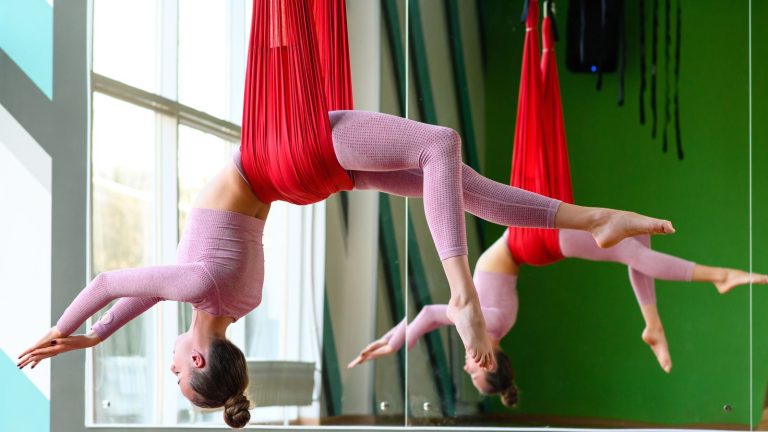 International Day of Yoga: 5 Aerial yoga poses for weight loss