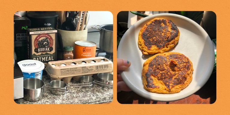 These High-Protein Pumpkin Pancakes Are the Perfect Fall Breakfast